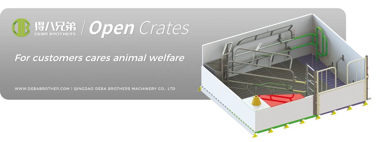 Das offene Sauenbett von DEBA Brothers ist weltweit für sein benutzerfreundliches Design bekannt