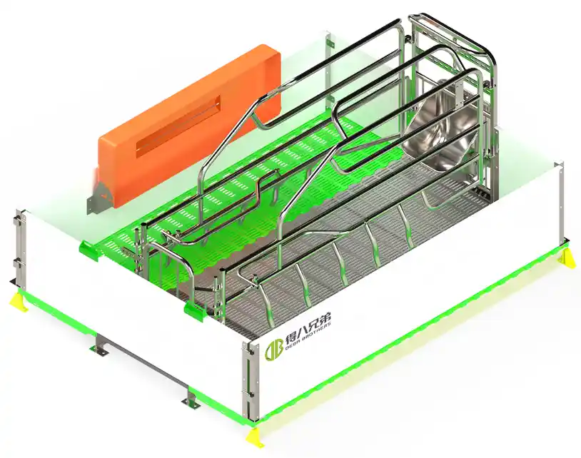Von Innovation zu Vertrauen: Abferkelbox im europäischen Stil von Debabrother, für die sich Hunderte von Schweinefarmen auf der ganzen Welt entschieden haben